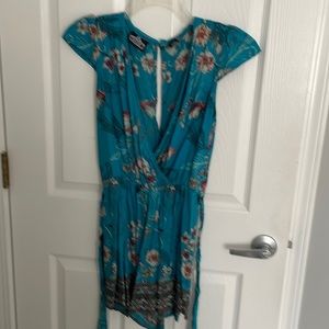 Angie Size Small Floral Romper